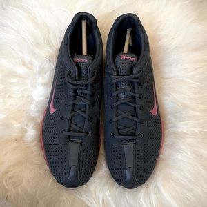 Nike Womens Zoom Jasari+ Dk Grey/Pink Sneakers NWT